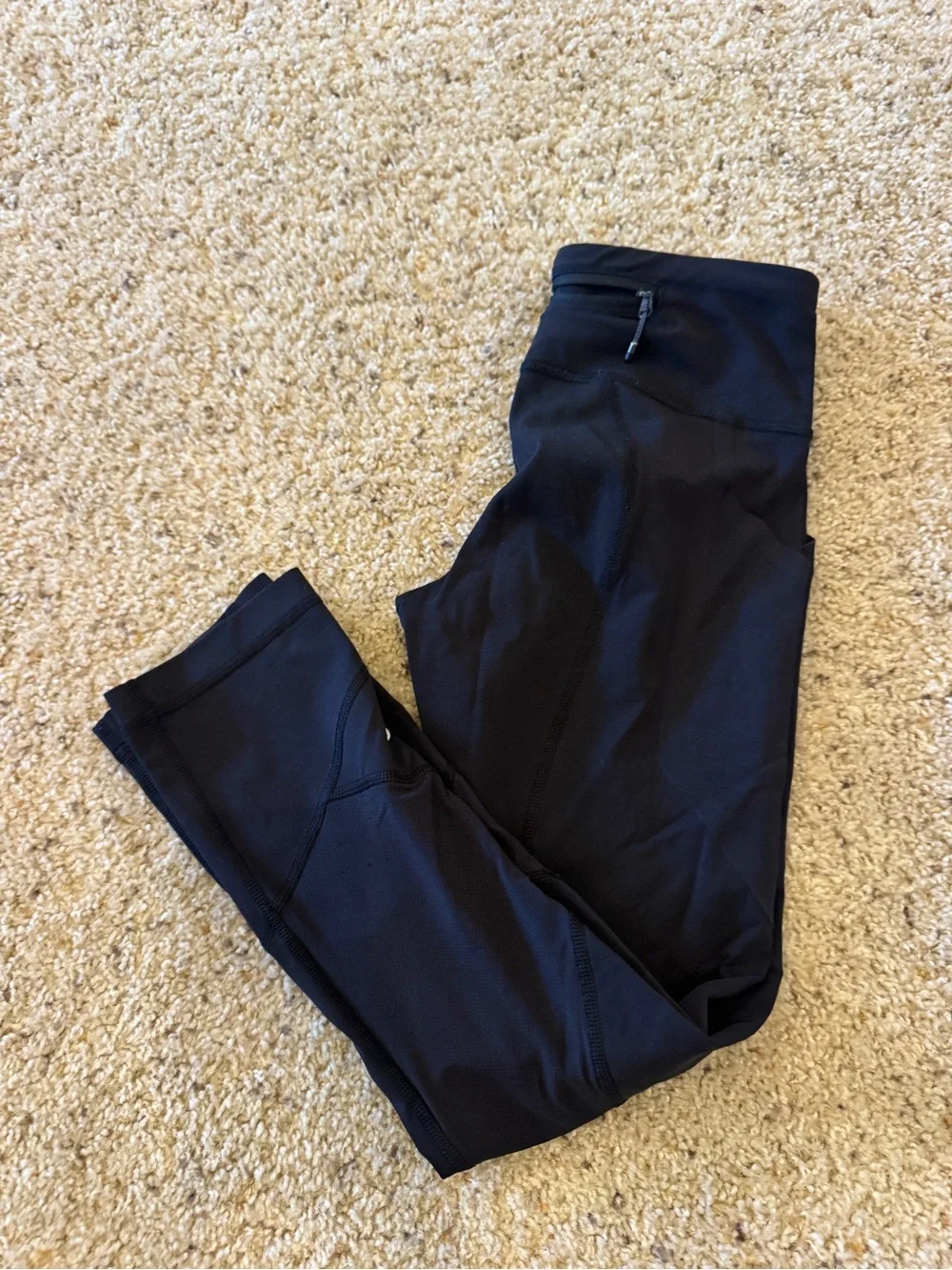 Lululemon Black High-Rise Leggings-size 2